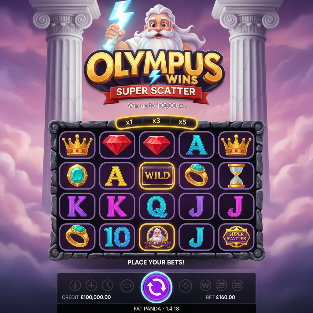 Olympus Wins Super Scatter